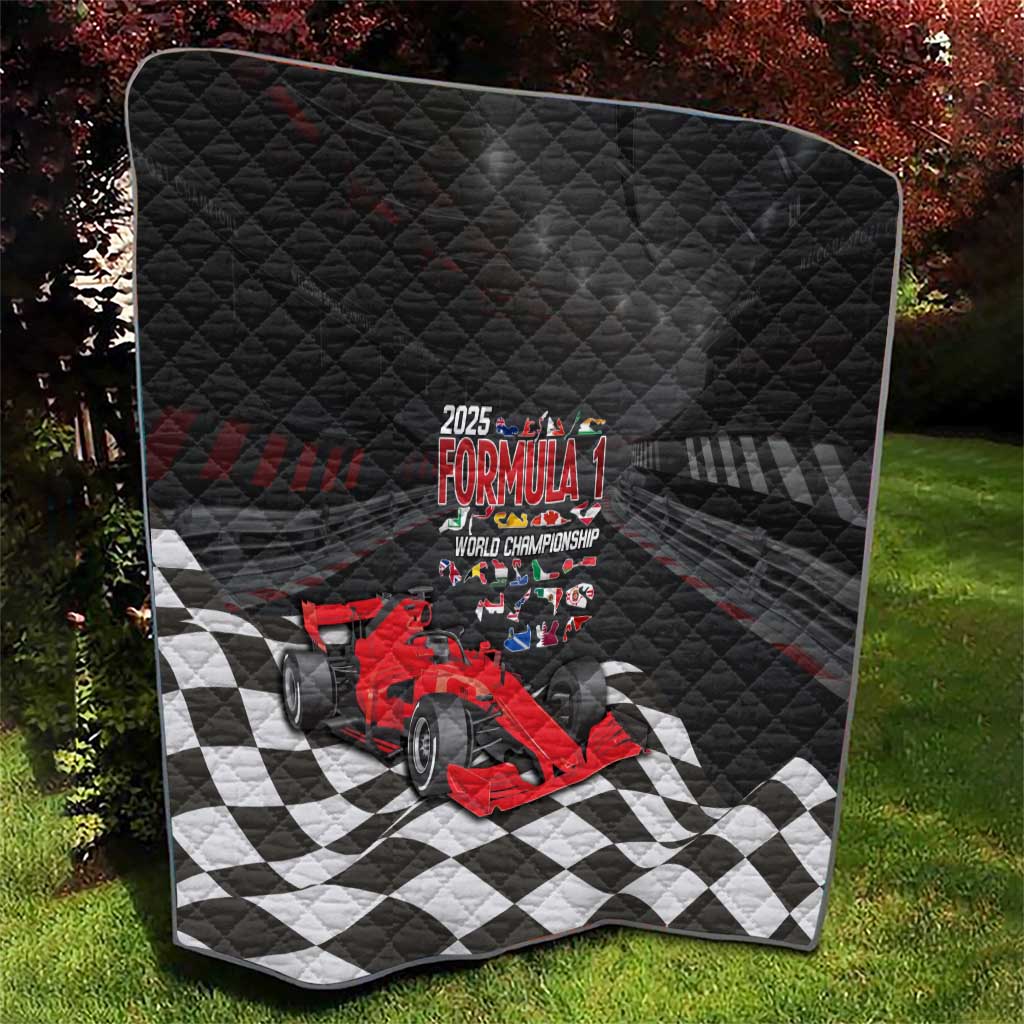 Racing Car 2025 Quilt GP Circuits Born To Speed - Wonder Print Shop