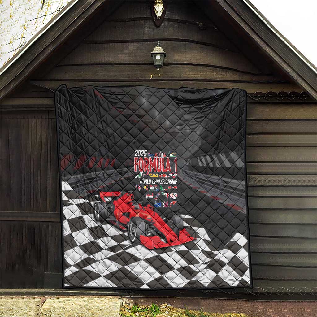 Racing Car 2025 Quilt GP Circuits Born To Speed - Wonder Print Shop