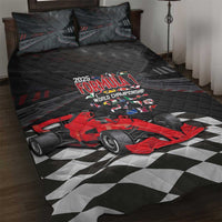 Racing Car 2025 Quilt Bed Set GP Circuits Born To Speed - Wonder Print Shop
