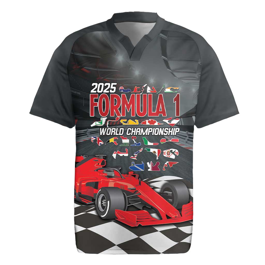 Racing Car 2025 Rugby Jersey GP Circuits Born To Speed - Wonder Print Shop
