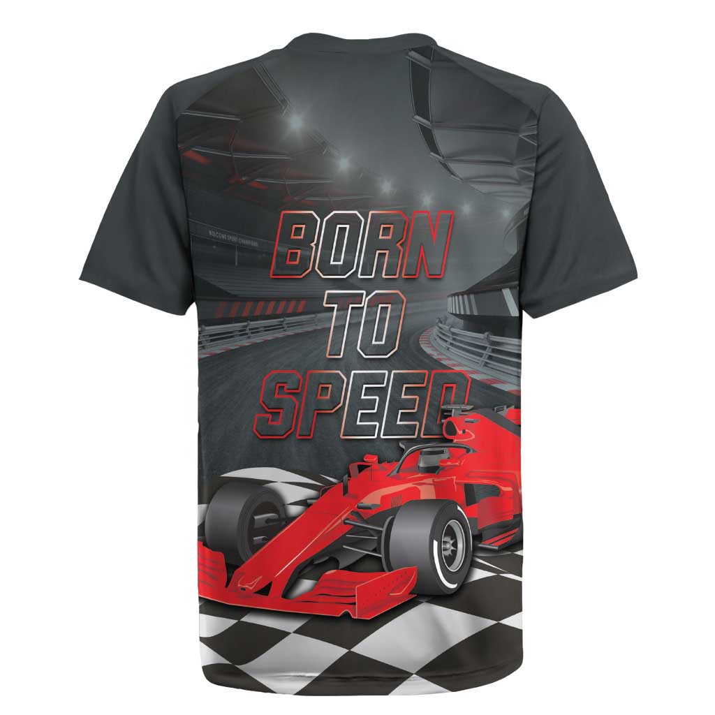 Racing Car 2025 Rugby Jersey GP Circuits Born To Speed - Wonder Print Shop