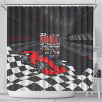 Racing Car 2025 Shower Curtain GP Circuits Born To Speed - Wonder Print Shop