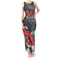 Racing Car 2025 Tank Maxi Dress GP Circuits Born To Speed - Wonder Print Shop