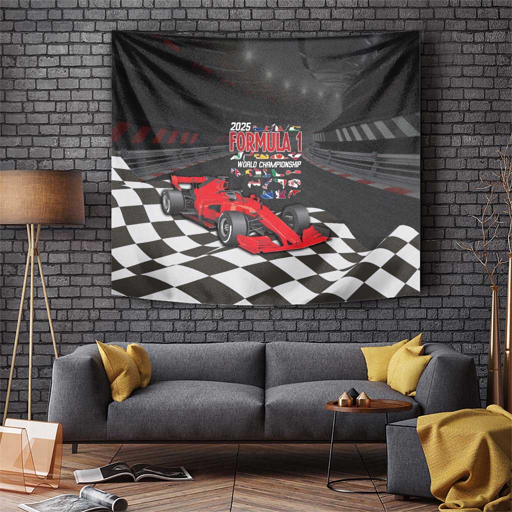 Racing Car 2025 Tapestry GP Circuits Born To Speed - Wonder Print Shop