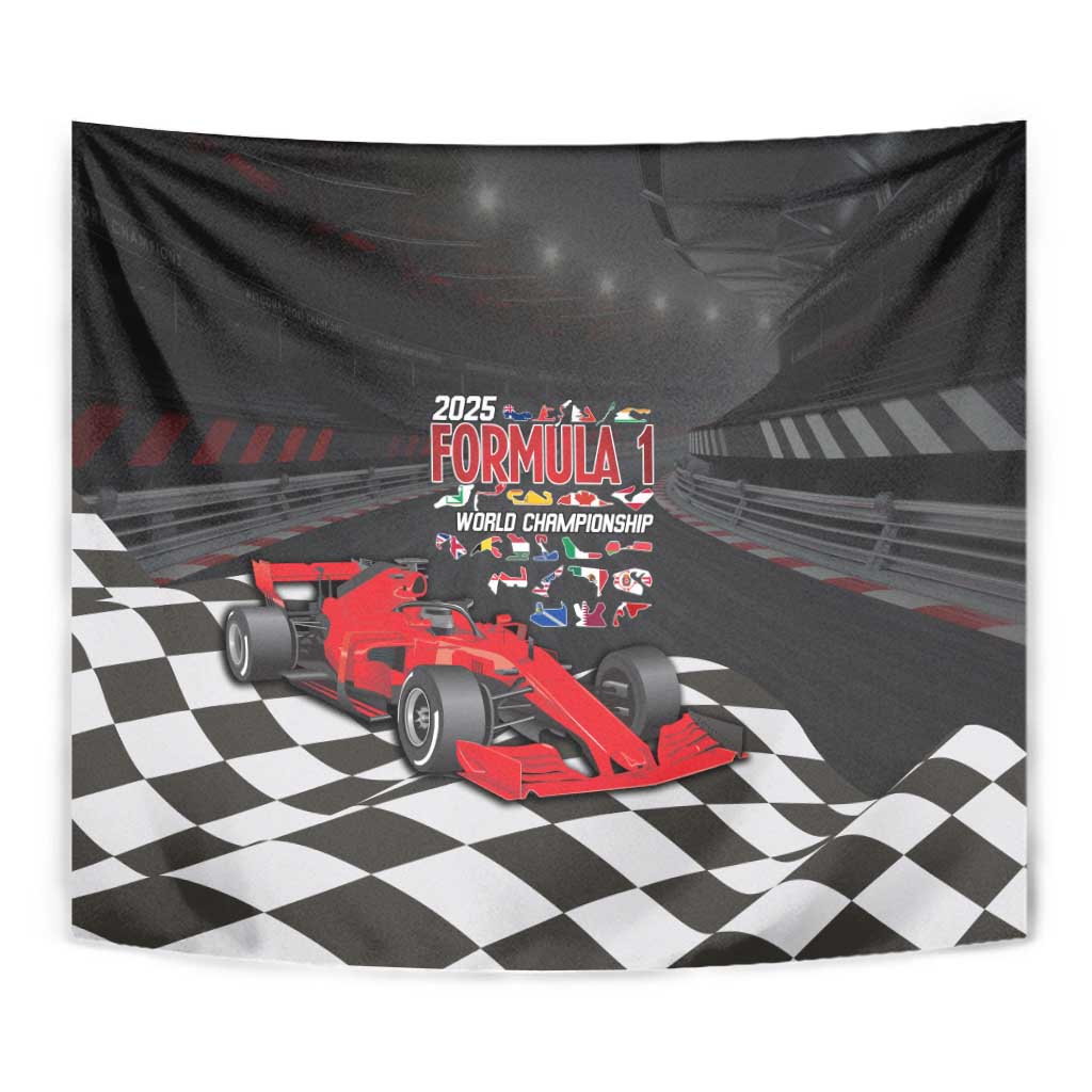 Racing Car 2025 Tapestry GP Circuits Born To Speed - Wonder Print Shop
