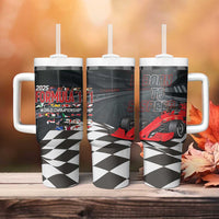 Racing Car 2025 Tumbler With Handle GP Circuits Born To Speed - Wonder Print Shop
