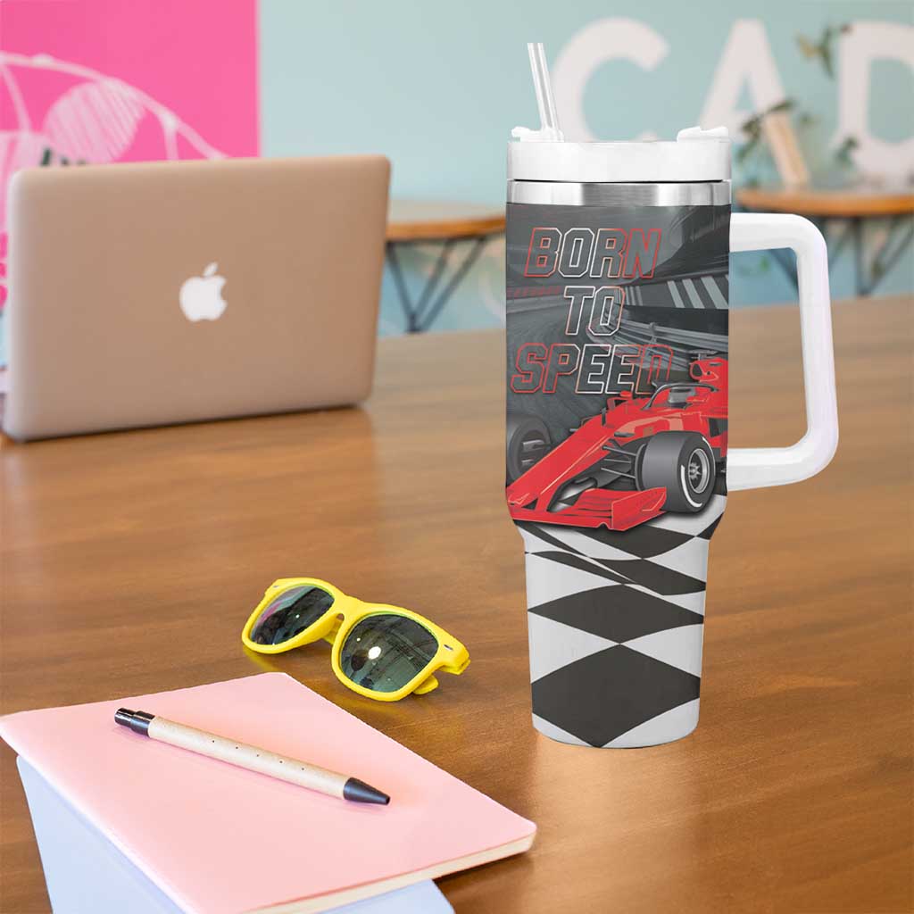 Racing Car 2025 Tumbler With Handle GP Circuits Born To Speed - Wonder Print Shop