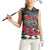 Racing Car 2025 Women Sleeveless Polo Shirt GP Circuits Born To Speed - Wonder Print Shop