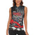 Racing Car 2025 Women Sleeveless Polo Shirt GP Circuits Born To Speed - Wonder Print Shop