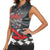 Racing Car 2025 Women Sleeveless Polo Shirt GP Circuits Born To Speed - Wonder Print Shop