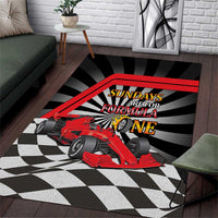 Sundays Are For Formula Racing Area Rug - Wonder Print Shop