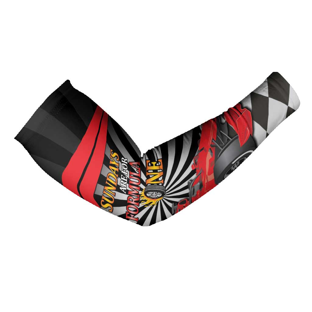 Sundays Are For Formula Racing Arm Sleeves - Wonder Print Shop