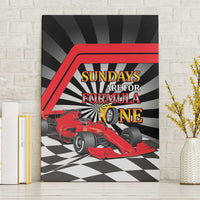 Sundays Are For Formula Racing Canvas Wall Art - Wonder Print Shop