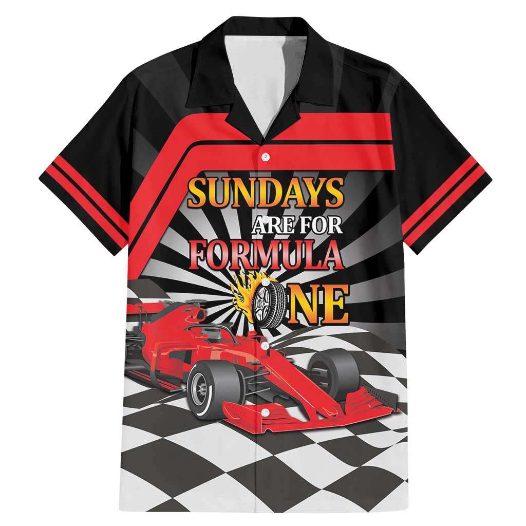 Sundays Are For Formula Racing Family Matching Mermaid Dress and Hawaiian Shirt - Wonder Print Shop