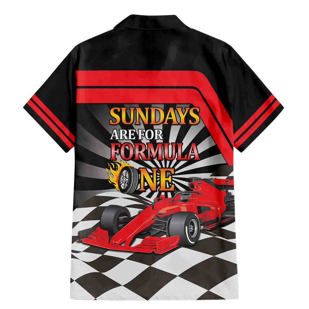 Sundays Are For Formula Racing Family Matching Mermaid Dress and Hawaiian Shirt - Wonder Print Shop