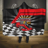Sundays Are For Formula Racing Hooded Blanket - Wonder Print Shop