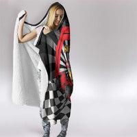 Sundays Are For Formula Racing Hooded Blanket - Wonder Print Shop