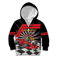 Sundays Are For Formula Racing Kid Hoodie - Wonder Print Shop