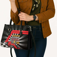 Sundays Are For Formula Racing Leather Bag - Wonder Print Shop