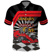 Sundays Are For Formula Racing Polo Shirt - Wonder Print Shop