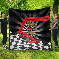 Sundays Are For Formula Racing Quilt - Wonder Print Shop