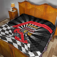 Sundays Are For Formula Racing Quilt - Wonder Print Shop