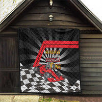 Sundays Are For Formula Racing Quilt - Wonder Print Shop
