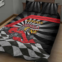 Sundays Are For Formula Racing Quilt Bed Set - Wonder Print Shop