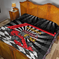 Sundays Are For Formula Racing Quilt Bed Set - Wonder Print Shop