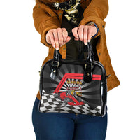 Sundays Are For Formula Racing Shoulder Handbag - Wonder Print Shop