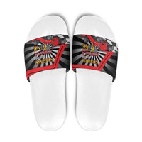 Sundays Are For Formula Racing Slide Sandals - Wonder Print Shop