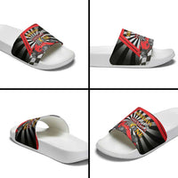 Sundays Are For Formula Racing Slide Sandals - Wonder Print Shop