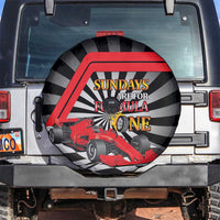 Sundays Are For Formula Racing Spare Tire Cover - Wonder Print Shop