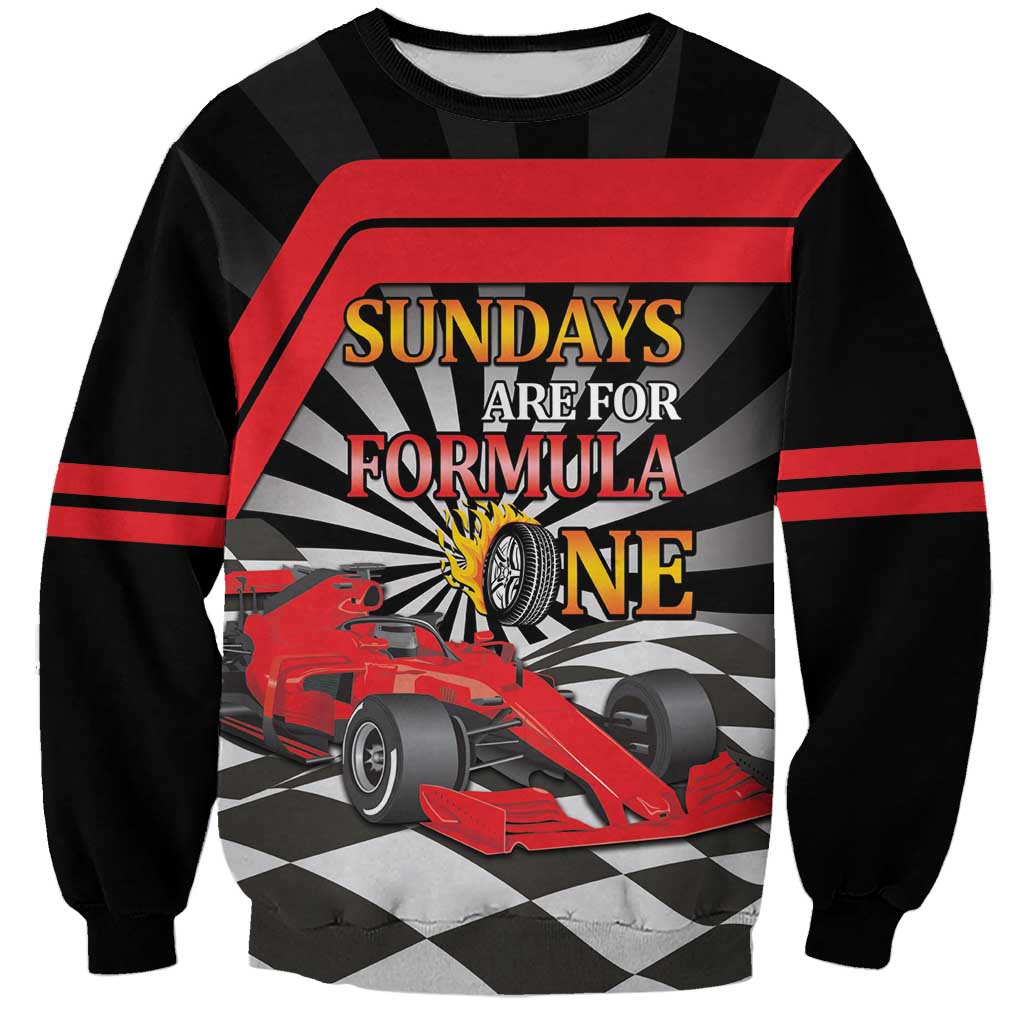 Sundays Are For Formula Racing Sweatshirt - Wonder Print Shop