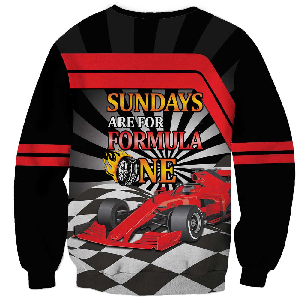 Sundays Are For Formula Racing Sweatshirt - Wonder Print Shop