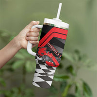 Sundays Are For Formula Racing Tumbler With Handle - Wonder Print Shop