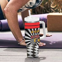 Sundays Are For Formula Racing Tumbler With Handle - Wonder Print Shop