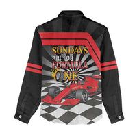 Sundays Are For Formula Racing Women Casual Shirt - Wonder Print Shop