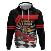 Sundays Are For Formula Racing Zip Hoodie - Wonder Print Shop