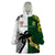 South Africa And Fiji Rugby Wearable Blanket Hoodie 2023 World Cup Fijian Tapa With Kente Pattern - Wonder Print Shop