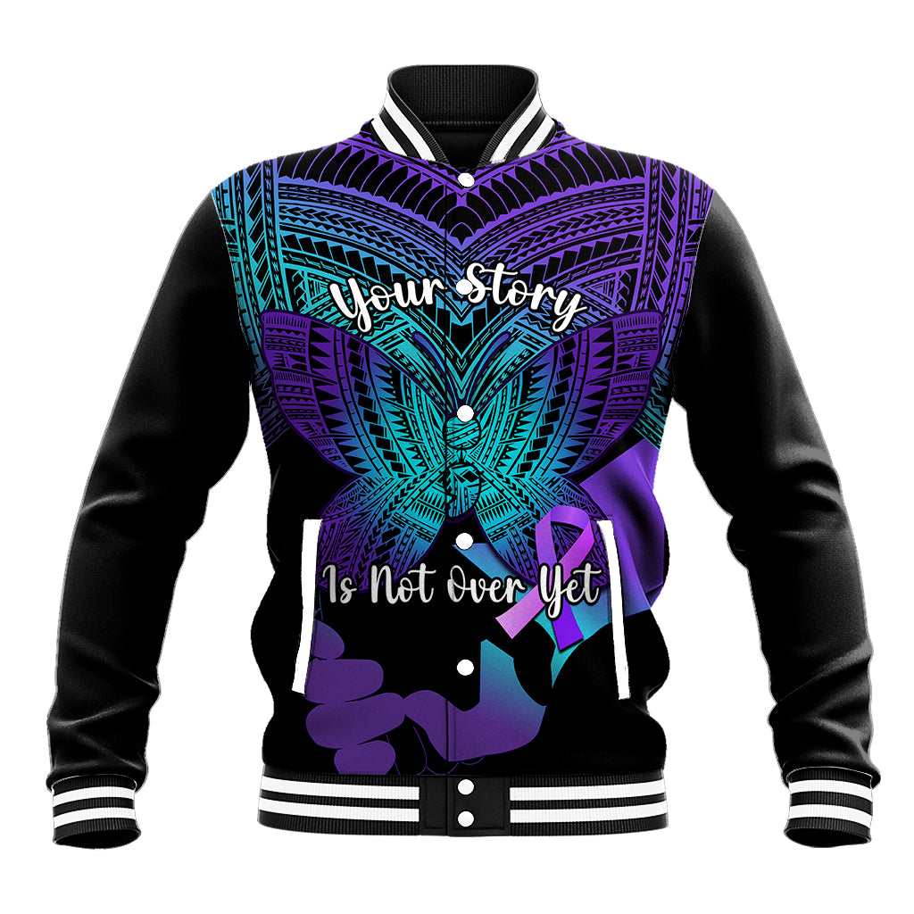 suicide-awareness-your-story-is-not-over-yet-baseball-jacket-polynesian-butterfly-tattoo