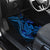 Blue Polynesia Shark Tattoo Car Mats With Polynesian Plumeria - Wonder Print Shop