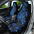Blue Polynesia Shark Tattoo Car Seat Cover With Polynesian Plumeria - Wonder Print Shop