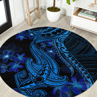 blue-polynesia-shark-tattoo-round-carpet-with-polynesian-plumeria