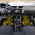 Gold Polynesia Shark Tattoo Car Mats With Polynesian Plumeria - Wonder Print Shop