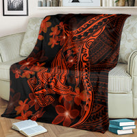 red-polynesia-blanket-shark-tattoo-with-polynesian-plumeria