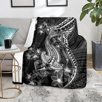 black-polynesia-blanket-shark-tattoo-with-polynesian-plumeria