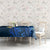 Blue Polynesia Tablecloth Plumeria Tropical Leaves With Galaxy Polynesian Art - Wonder Print Shop