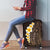 Brown Polynesia Luggage Cover Plumeria Tropical Leaves With Galaxy Polynesian Art - Wonder Print Shop