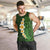 Green Polynesia Men Tank Top Plumeria Tropical Leaves With Galaxy Polynesian Art - Wonder Print Shop